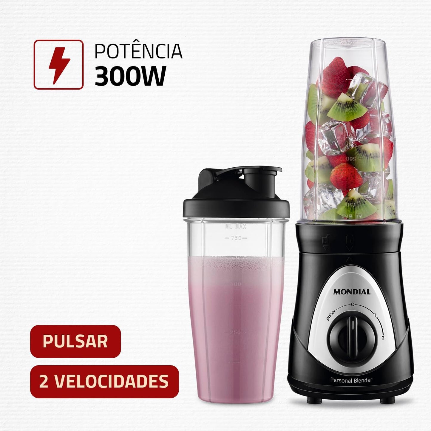 LICUADORA PARA BATIDOS PORTATIL
